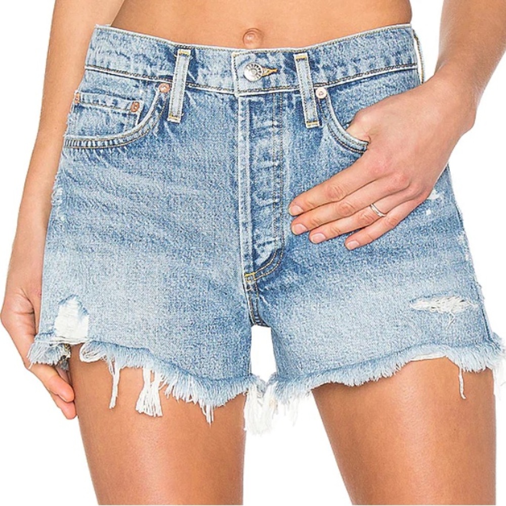 AGOLDE Parker Vintage Cut Off Short in Swapmeet. Size 26.